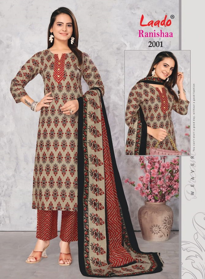 Laado Ranishaa Vol 2 Cotton Readymade Suits
